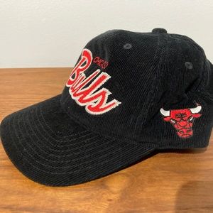 Mitchell&Ness retro NBA Chicago Bulls corduroy SnapBack cap in black